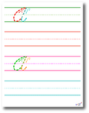 Learn Cursive Writing with Kidznote® Printable and Digital Cursive Writing Worksheets pdf.  Cursive abcd Small and Capital